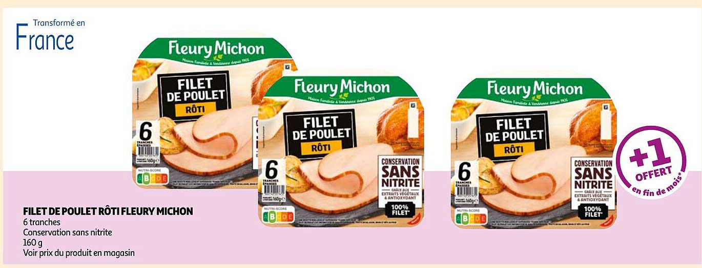 filet de poulet rôti fleury michon