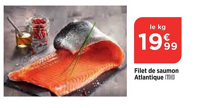Filet De Saumon Atlantique