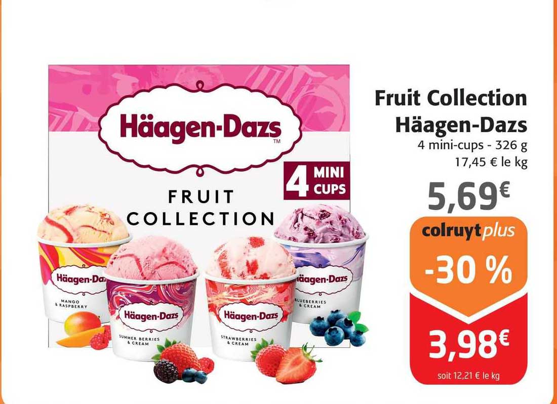 Fruit Collection Häagen-daz