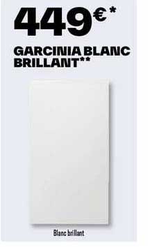 garcinia blanc brillant