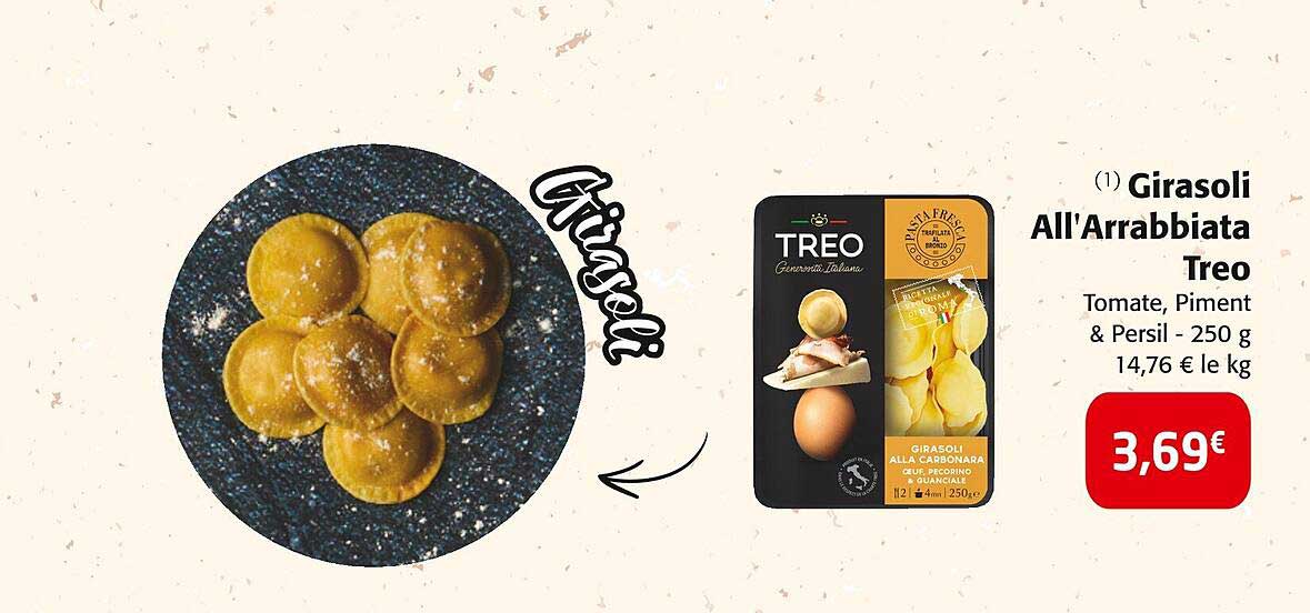 girasoli all'arrabbiata treo