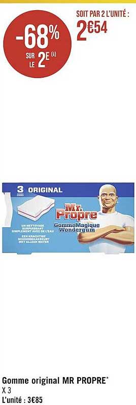 gomme original mr propre