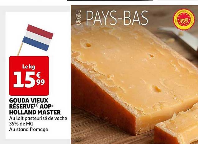 gouda vieux réserve aop holland master