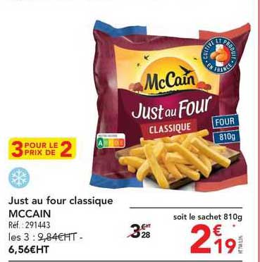just au four classique mc cain