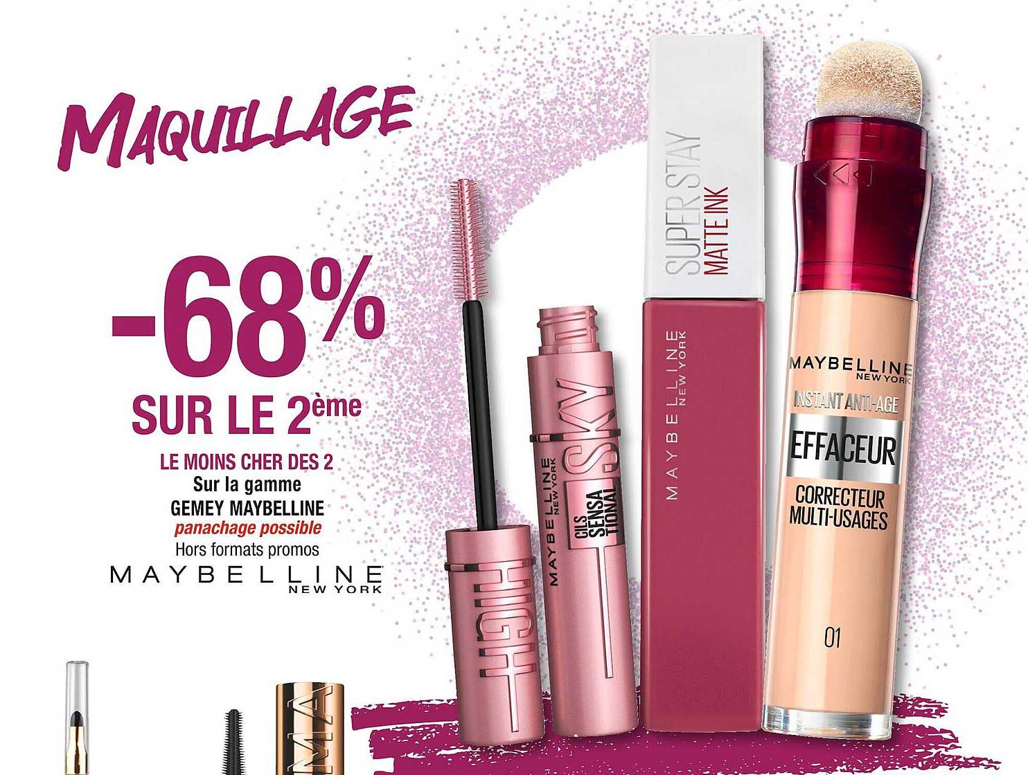 la gamme gemey maybelline