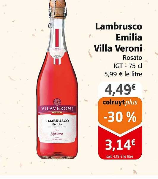 lambrusco emilia villa veroni