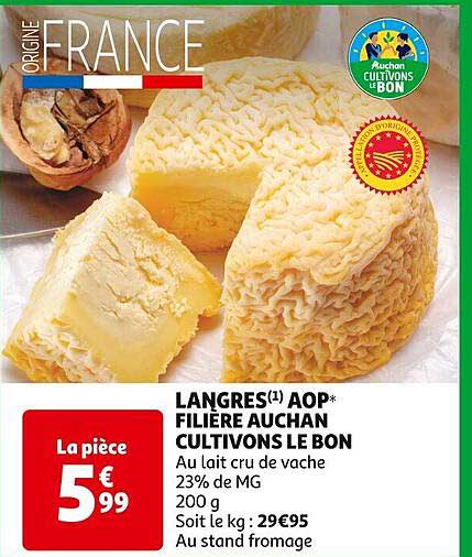 langres aop filière auchan cultivons le bon