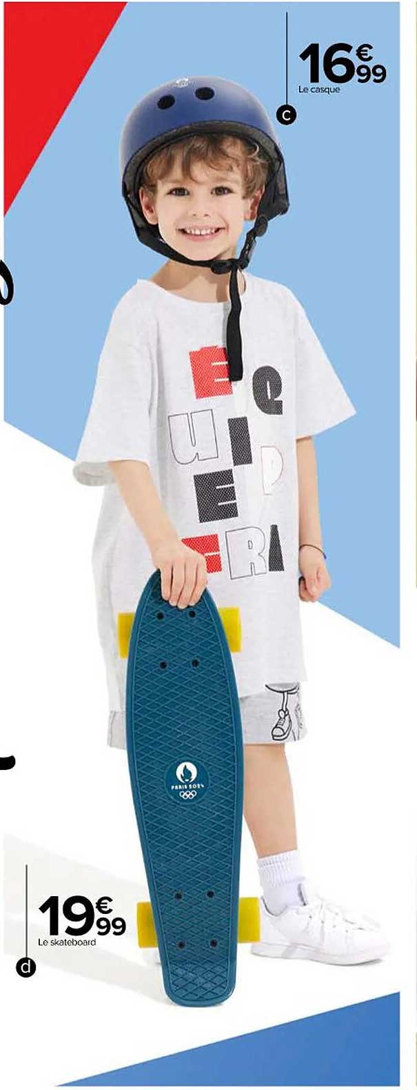 Le Casque, Le Skateboard