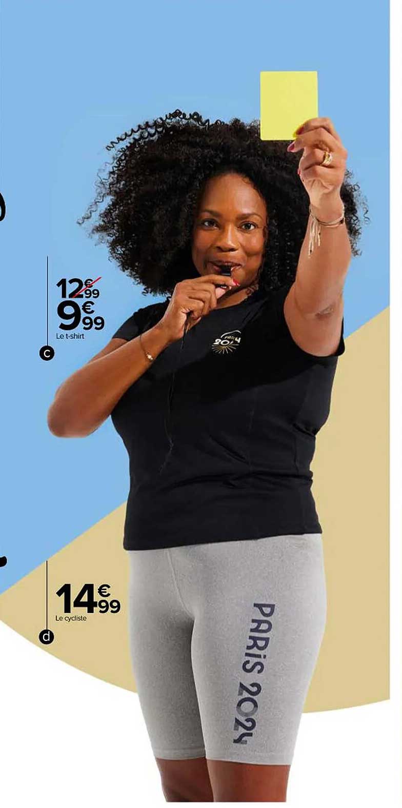 le t-shirt, le cycliste