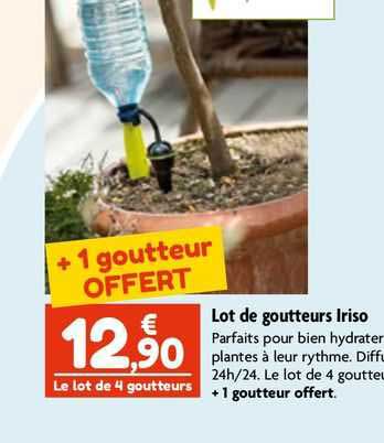 lot de goutteurs iriso