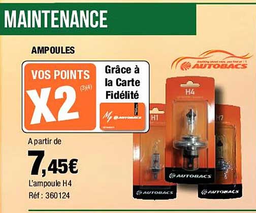 ampoules autobacs