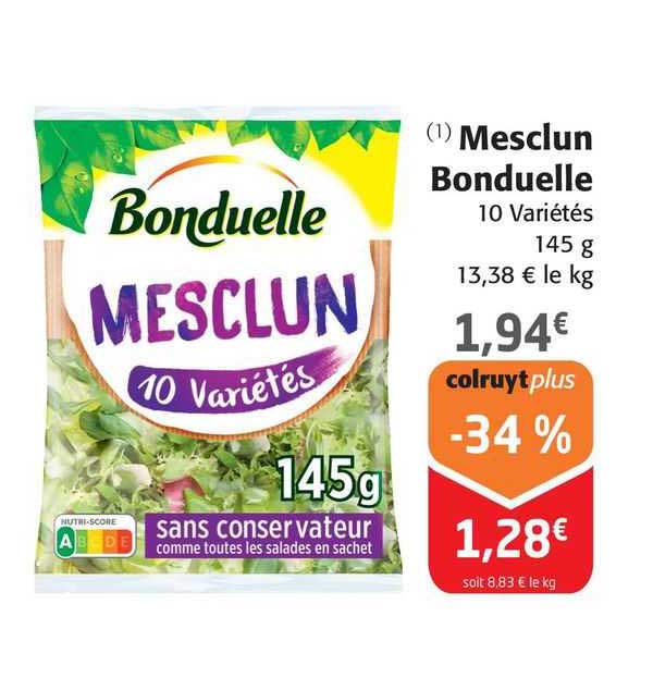 Mesclun Bonduelle