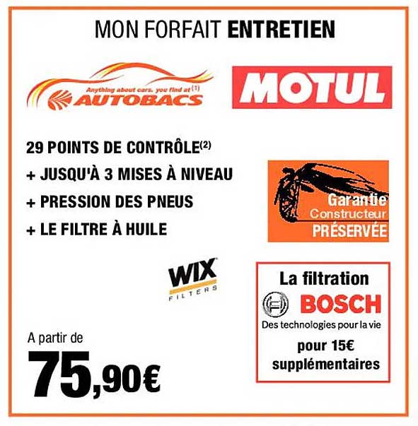 mon forfait entretien