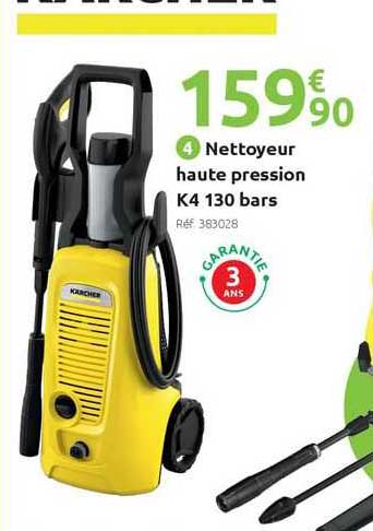 Nettoyeur Haute Pression K4 130 Bars