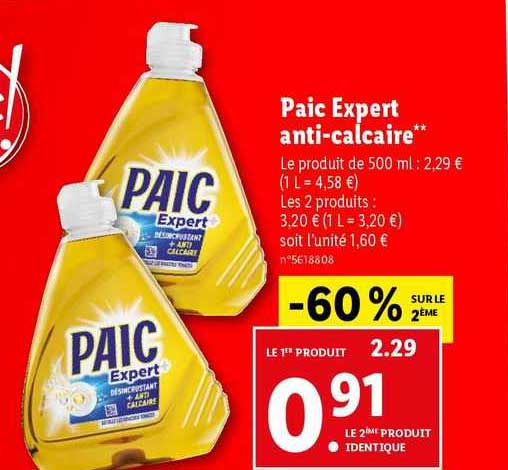 Paic Expert Anti-calcaire