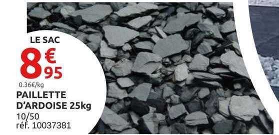 Paillette D'ardoise 25 Kg