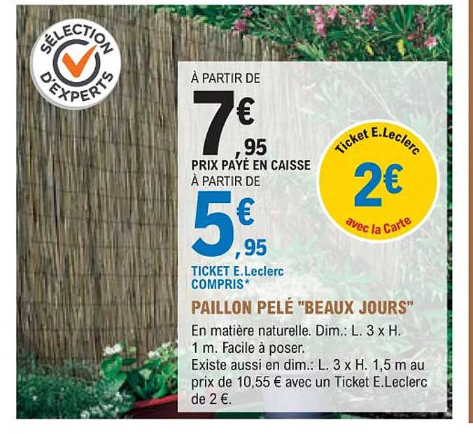 paillon pelé "beaux jours"