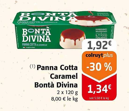 panna cotta caramel bontà divina