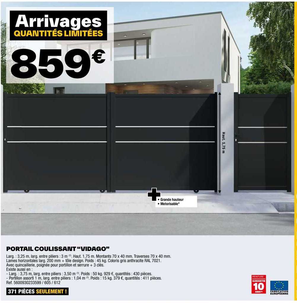 Portail Coulissant "vidago"