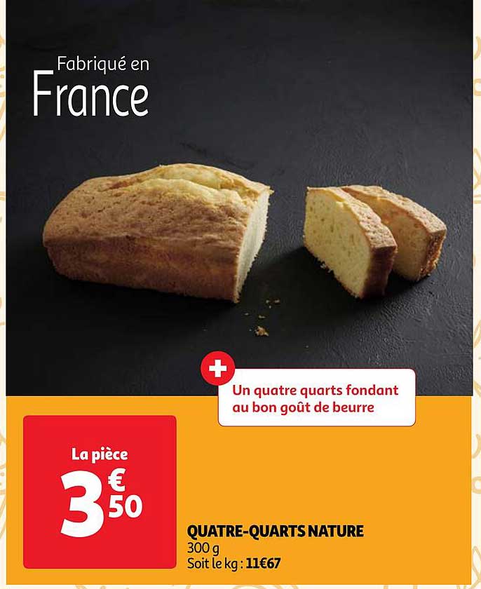 quatre-quarts nature