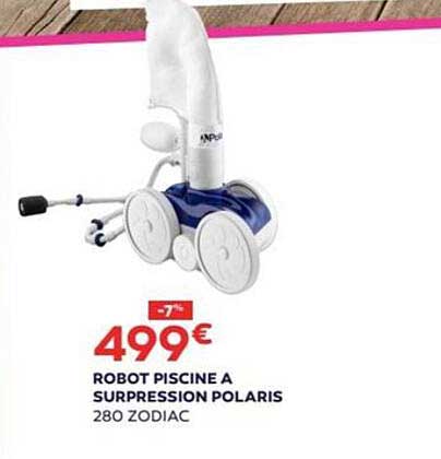 robot piscine à surpression polaris