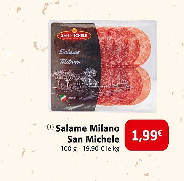 salame milano san michele