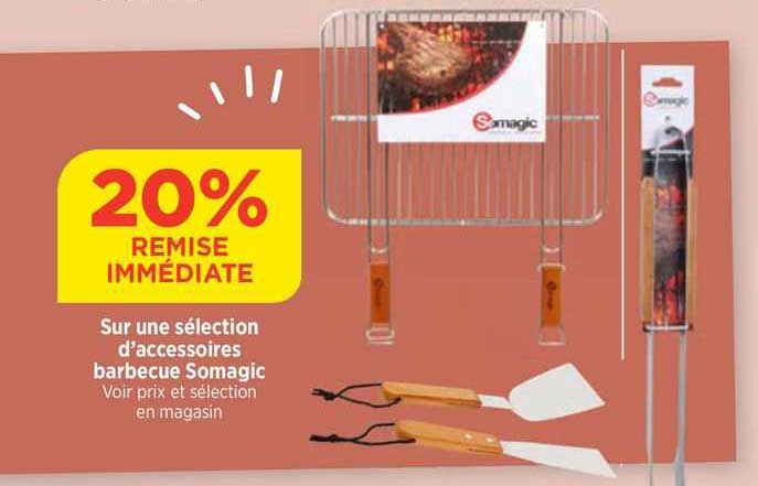 sélection d'accessoires barbecue somagic