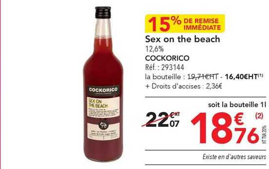 sex on the beach cockorico