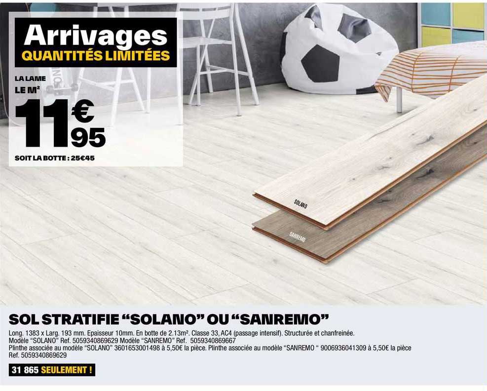 Solstratifié "solano" Ou "sanremo"