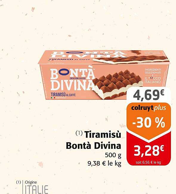 tiramisù bontà divina