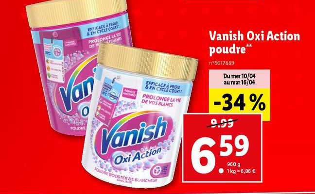 vanish oxi action poudre