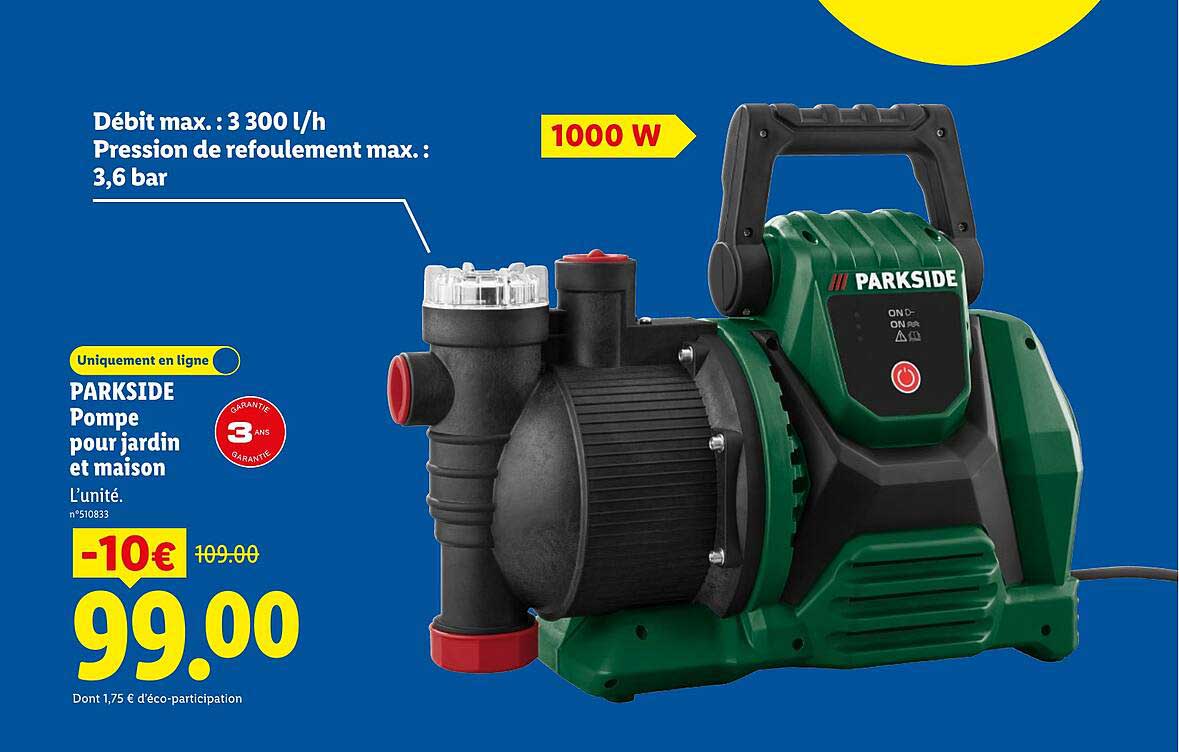 Pompe Parkside Lidlnull