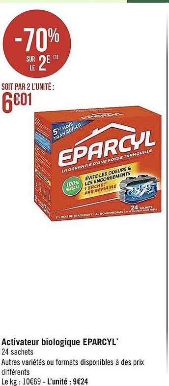 activateur biologique eparcyl