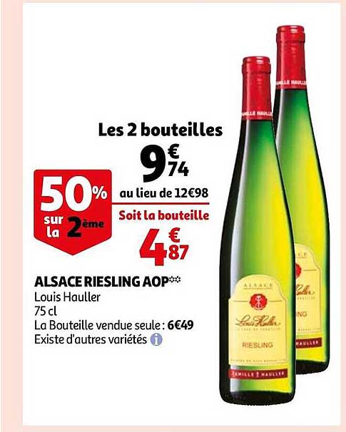 alsace riesling aop louis hauller
