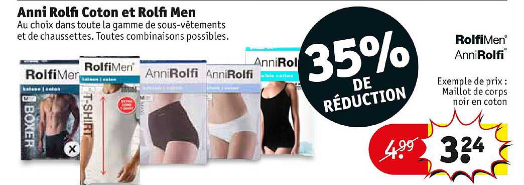 Anni Rolfi Coton Et Rolfi Men