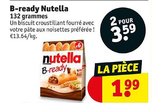 b-ready nutella