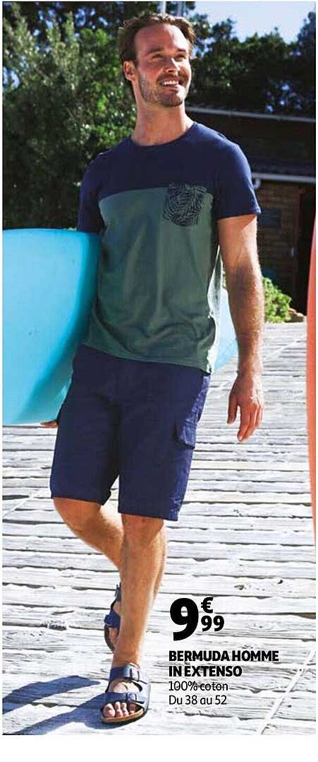 bermuda homme in extenso