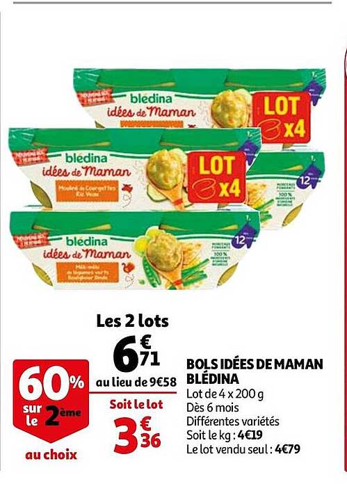 bols idées de maman blédina