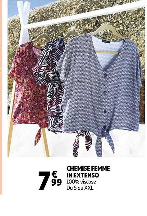 chemise femme in extenso