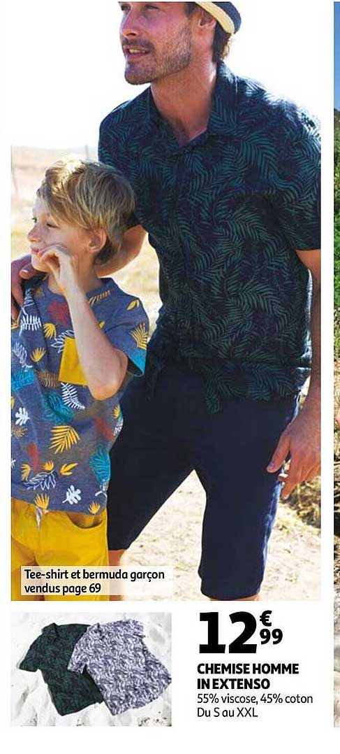 chemise homme in extenso