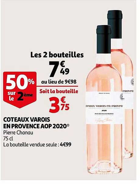 coteaux varois en provence aop 2020 pierre chanau