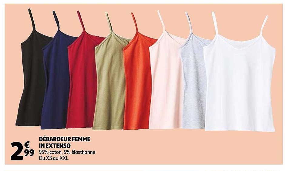 débardeur femme in extenso