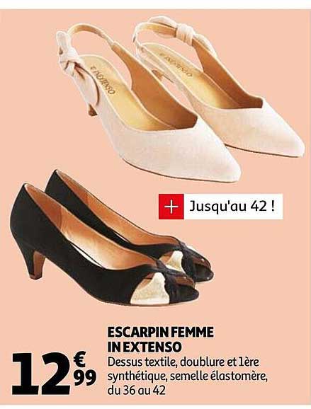 escarpin femme in extenso
