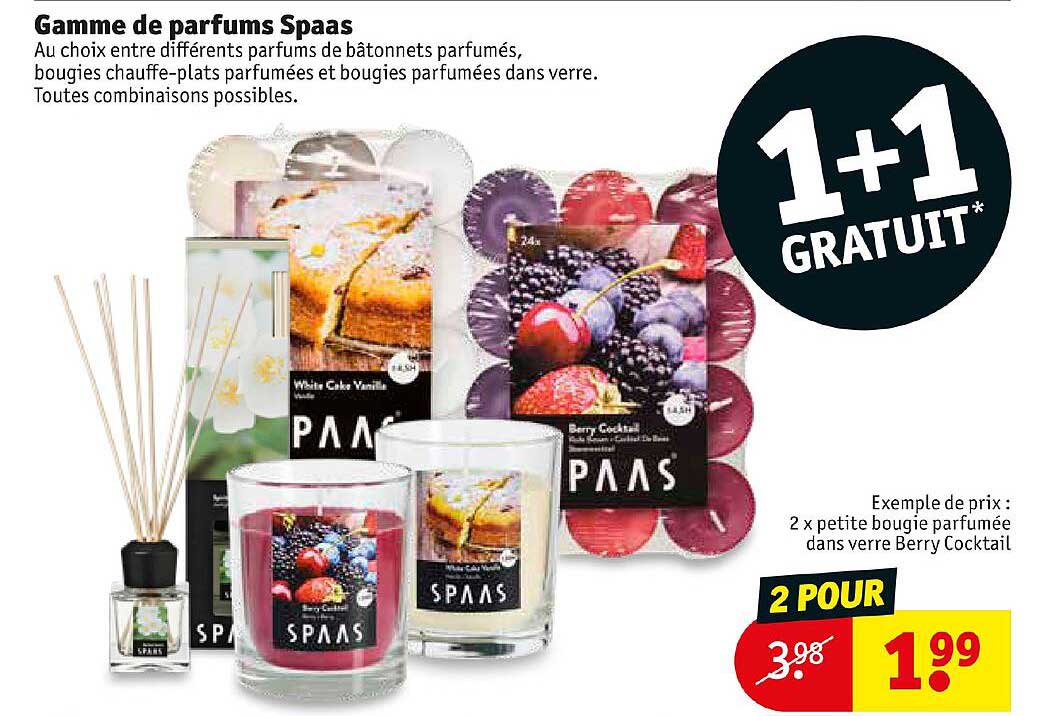 gamme de parfums spaas