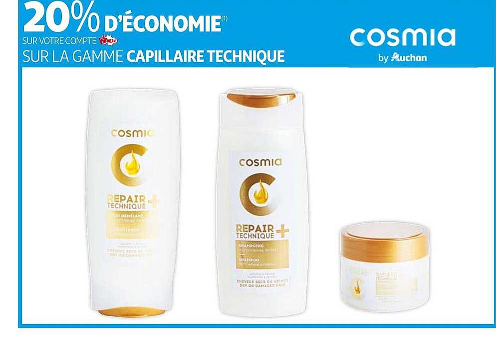 La Gamme Capillaire Technique Cosmia