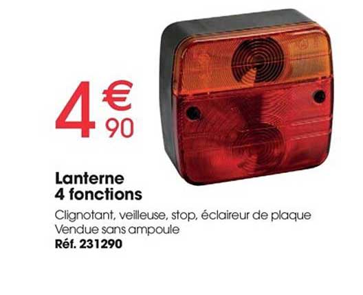 lanterne 4 fonctions