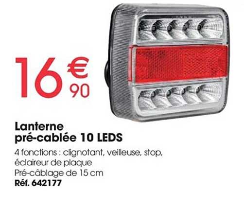 Lanterne Pré-cablée 10 Leds