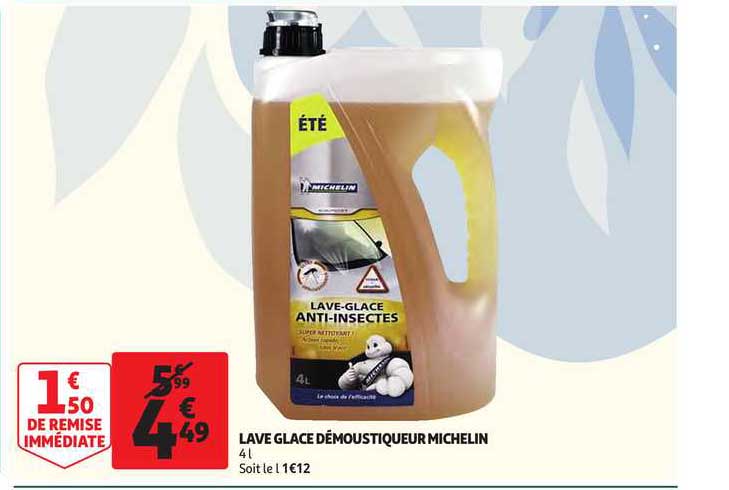 lave glace démoustiqueur michelin