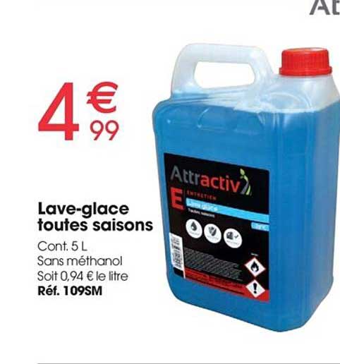 lave-glace toutes saisons attractiv