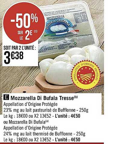 Mozzarella Di Bufala Tresse